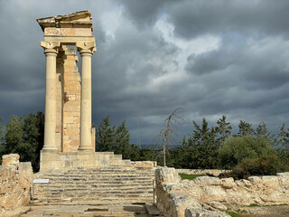 Heiligtum des Apollon Pylates, Kourion, Zypern - obrazy, fototapety, plakaty