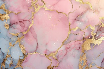 Pink and yellow marble texture