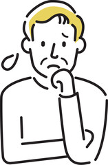 シンプル人物　こんなお悩みありませんか？　60代50代