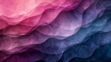   A pink-blue abstract wallpaper featuring a waving smoke column ascending from its top and descending from its base