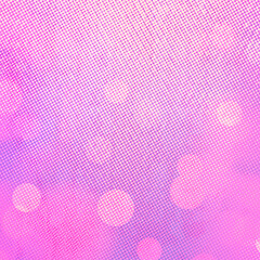 Pink bokeh square background for Banner, Poster, celebration, event and various design works