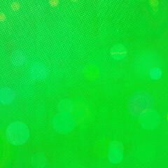 Green bokeh square background for Banner, Poster, celebration, event and various design works