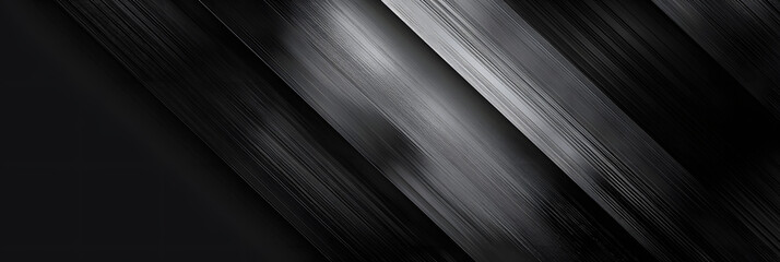 abstract black and silver are light gray with white the gradient is the surface with templates metal texture soft lines tech diagonal background black dark sleek clean modern. © Prasanth