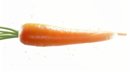 carrot on a white background