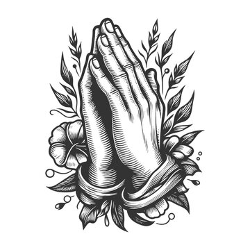 Praying Hands Tattoo Images – Browse 5,721 Stock Photos, Vectors