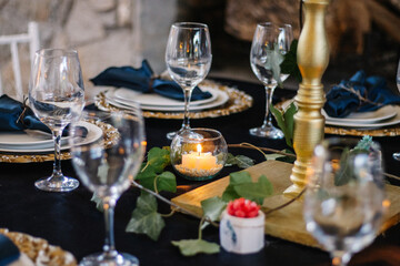 Montaje de mesa para boda 