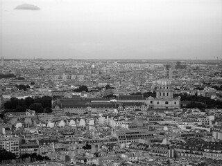 Veduta panoramica della città di Parigi.