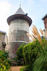 The keep of Rouen Castle, now known as the Tour Jeanne d'Arc in Rouen, France