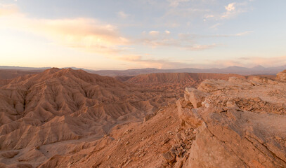 Naklejka premium Garganta del Diablo, Atacama de Chile. 