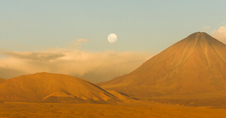 Moonrise over Licancabur