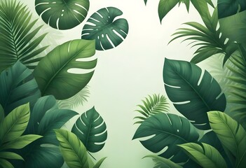 Obraz premium leaves background