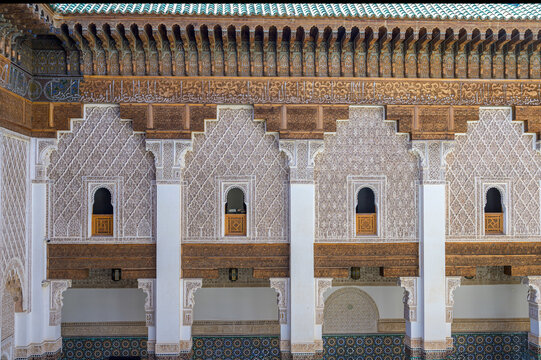 Intricate Moroccan Architecture in Fez