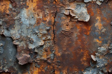 Texture Background Featuring Delicate Rust and Corrosion