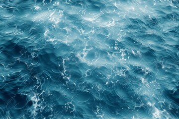 Surface Waves on the Beach: Texture of Sea Water - obrazy, fototapety, plakaty