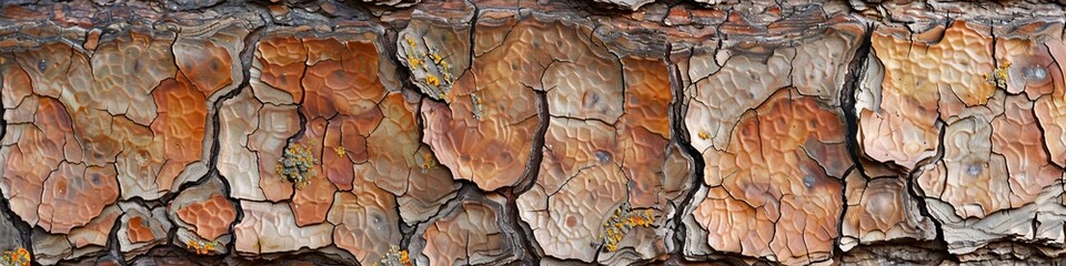 The texture of the bark of an old tree. The background. - obrazy, fototapety, plakaty