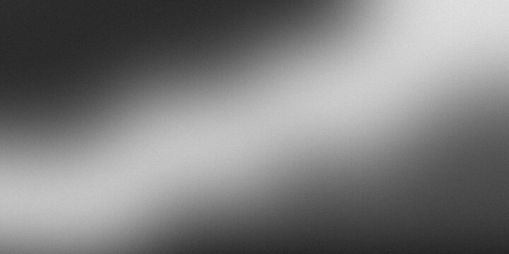 Noisy grey black abstract background. Colorful gradient. Holographic blurred grainy gradient banner background texture.