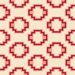 Sleek Southwest Minimalism. Navajo Print Design