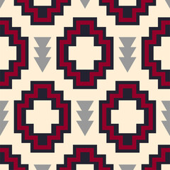 Sleek Southwest Minimalism. Navajo Print Design