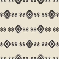 Southwest Aztec Patterns. Seamless Elegance for Interior Design