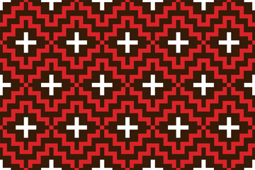 Fototapeta premium Southwest Aztec Patterns. Seamless Elegance for Interior Design