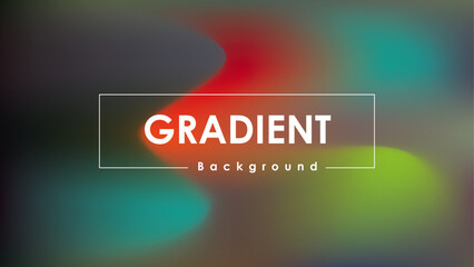 Green Red Abstract Gradient Background. Mystery color blend gradient background. vibrant fluid liquid.