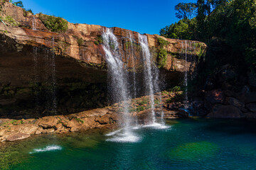 Krang Shuri Waterfalls, Krang Suri Rd, Umlārem, Meghalaya, India, Most beautiful Falls in Meghalaya
