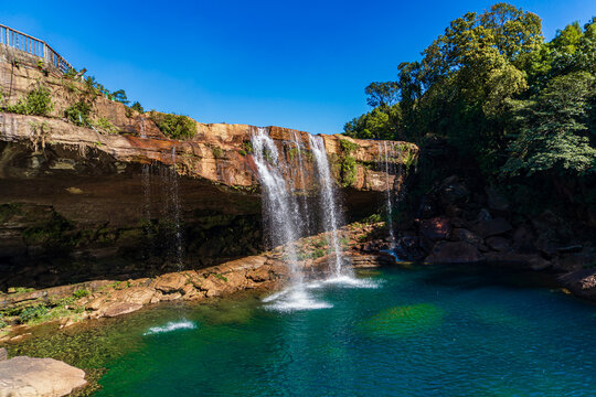 Krang Shuri Waterfalls, Krang Suri Rd, Umlārem, Meghalaya, India, Most beautiful Falls in Meghalaya