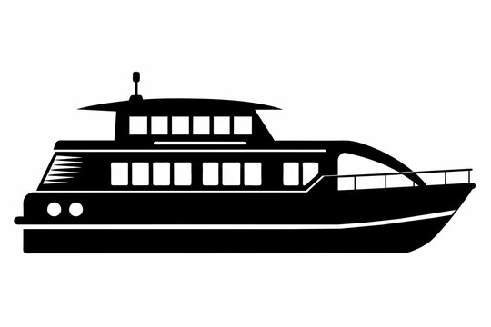 recommend clip art: catamaran silhouette vector illustration