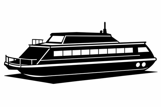 recommend clip art: catamaran silhouette vector illustration