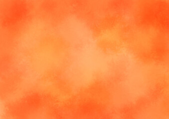 Orange color watercolor background