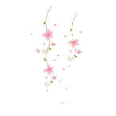 Cherry blossom garland 