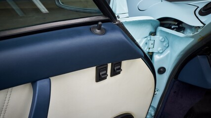 Drivers door window controls