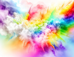 カラフルな色と光のテクスチャ背景 粉塵爆発 雲 
 Colorful Colors And Lights Texture Background Dust Explosion Clouds