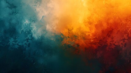 Colorful abstract oil painting wallpaper. - obrazy, fototapety, plakaty