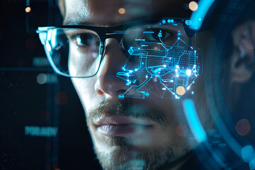 men are exploring technological sophistication
