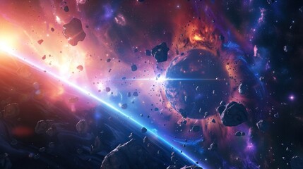 Space and galaxy wallpaper