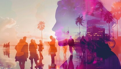 Ethereal Forms: Abstract Human context