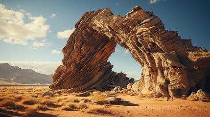 Desert landscape. Beautiful landscape