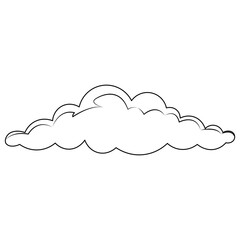 Cloud Outline Illustration