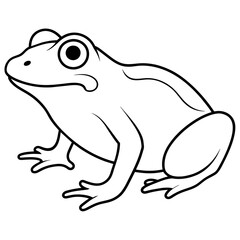 frog illustration mascot,frog silhouette,frog vector,icon,svg,characters,Holiday t shirt,black frog  drawn trendy logo Vector illustration,frog line art on a white background