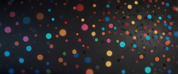 Abstract background colorful dot, reflector light and bokeh 