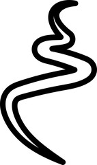 Bold lines curved, spiral, wave