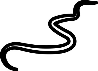 Bold lines curved, spiral, wave