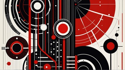 Abstract vector background, futuristic technology illustration, hi-tech communication concept.
