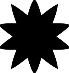 Fototapeta premium Star shapes collection. Graphic elements