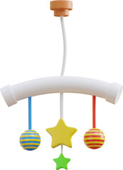 Mobile Crib Toy 3D icon