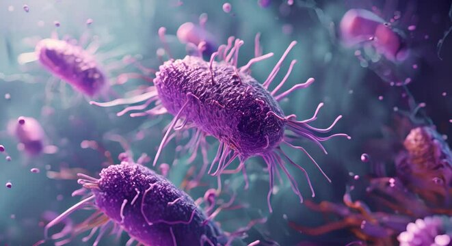 Immune defense mechanisms in action against bacterial invasion