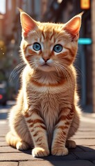 Obraz premium portrait of a cat