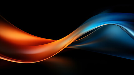 abstract background with waves