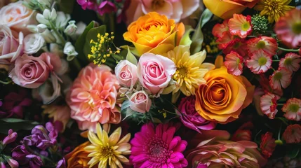Foto op Plexiglas Give the gift of a beautiful bouquet of flowers © 2rogan